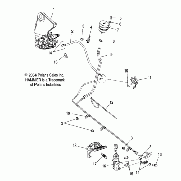 BRAKES, REAR - V05HB26/ALL OPTIONS (4996299629B07)
