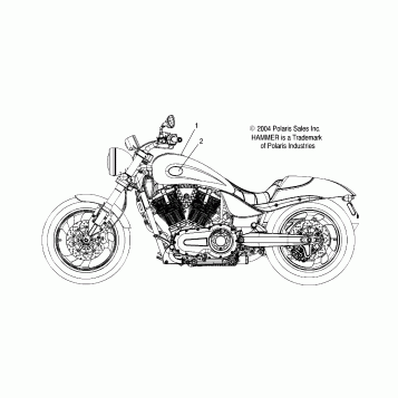 BODY, DECALS - V05HB26/ALL OPTIONS (4996299629B13)