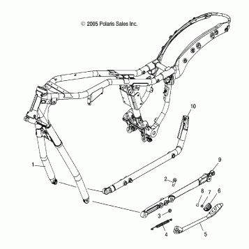 CHASSIS, FRAME, MAIN - V07AB26/GB26 ALL OPTIONS (4999203359920335A03)