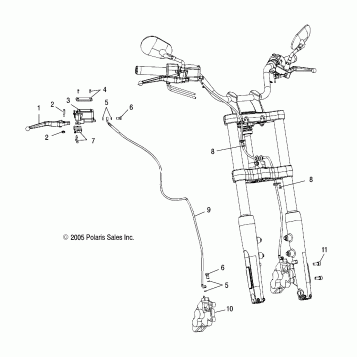 BRAKES, FRONT - V07AB26/GB26 ALL OPTIONS (4999203359920335B08)