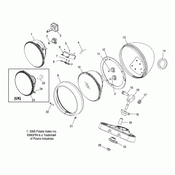 ELECTRICAL, HEADLIGHT - V06CB26 ALL OPTIONS (4999203389920338B06)