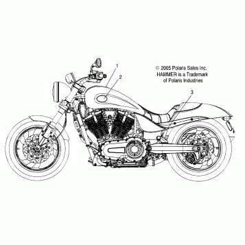 BODY, DECALS - V06HB26/ALL OPTIONS (4999203419920341B13)