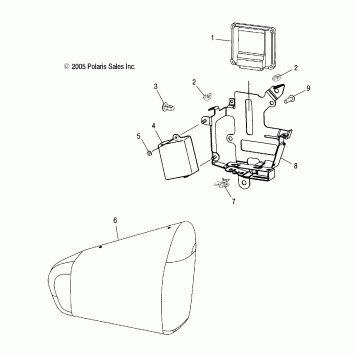 ELECTRICAL, ECM BOX - V06TB16/ALL OPTIONS (4999203439920343B12)