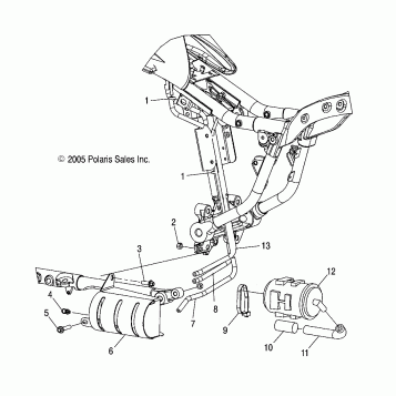 FUEL SYSTEM, EVAP SYSTEM - V03GB16LA/LB/LC/LD/LE (4999203439920343D11)