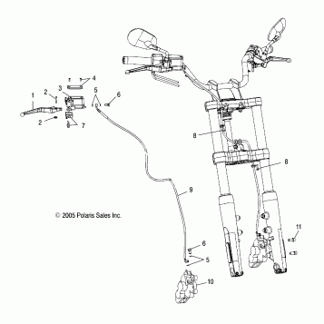 BRAKES, FRONT - V07XB26/BC26 ALL OPTIONS (4999203459920345B08)