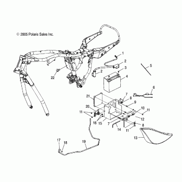 ELECTRICAL, ECM/BATTERY BOX/SIDE COVER, LH - V06XB26/BC26 ALL OPTIONS (4999203459920345B13)