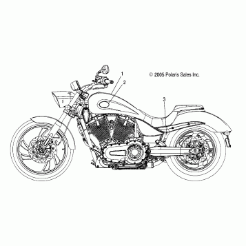 ENGINE, DECALS - V06XB26/BC26 ALL OPTIONS (4999203459920345C01)