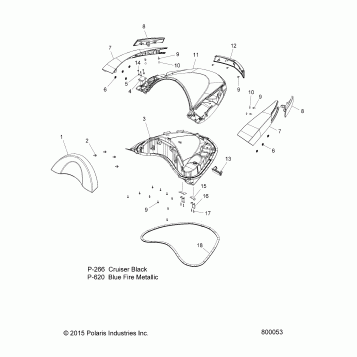 BODY, TRUNK LID ASM. - V16SW36 ALL OPTIONS (800053)