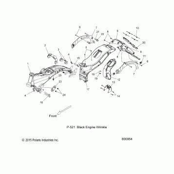 CHASSIS, FRAME ASM. - V16YW36/UW36 ALL OPTIONS (800064)