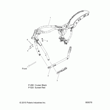 CHASSIS, FRAME - V16GB36 ALL OPTIONS (800078)