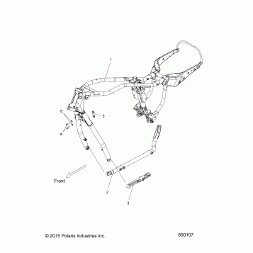 CHASSIS, FRAME - V17CHRAB ALL OPTIONS (800107)