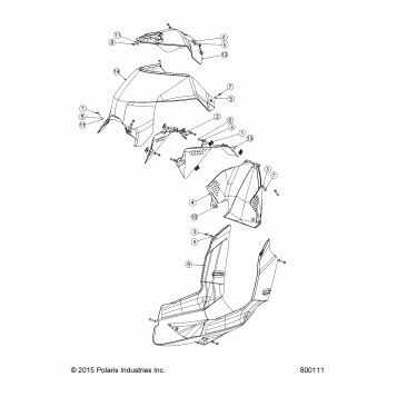 CHASSIS AND BODY, BODY PANELS/UPPER AND LOWER - V16EZBRRBB/CB (800111)