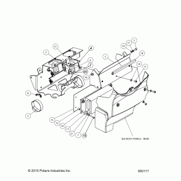BATTERIES AND CHARGING SYSTEM, DC-DC CONVERTER AND FANS - V16EZBRRBB/CB (800117)