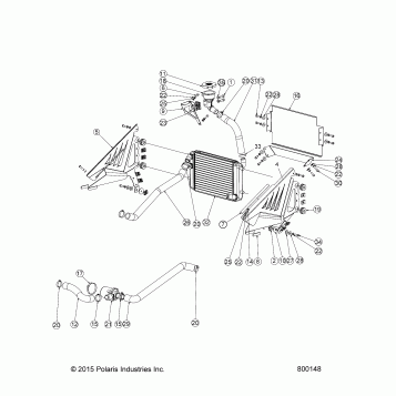 COOLING SYSTEM - V16EZBRRBB/CB (800148)