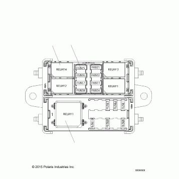 ELECTRICAL, FUSE BLOCK - V16EZBRRBB/CB (800158)