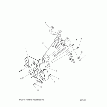 CHASSIS AND BODY, TAIL ASM. - V16EZBRRBB/CB (800160)