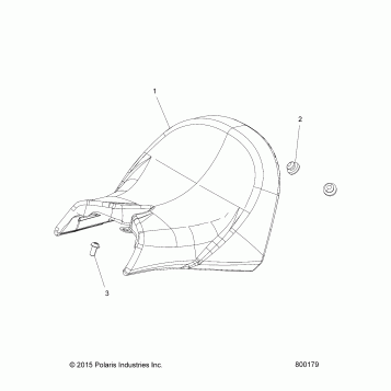 BODY, SEAT - V17FTA/FTB ALL OPTIONS (800179)