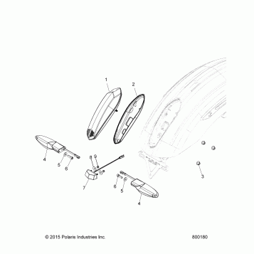 ELECTRICAL, TAILLIGHT and TURN SIGNALS - V17FTA/FTB ALL OPTIONS (800180)