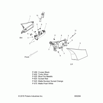 BODY, SIDE COVER - V17XDAAA/XTAAA ALL OPTIONS (800284)