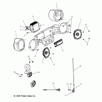 ELECTRICAL, AUDIO SYSTEM - V10DB36DA/EB36DA ALL OPTIONS (49VICAUDIO10CC)
