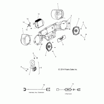 ELECTRICAL, AUDIO SYSTEM - V16DA36 ALL OPTIONS (49VICAUDIO15DA)