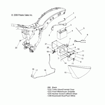 ELECTRICAL, ECM/BATTERY BOX/SIDE COVER, L.H. - V07AB26/GB26 ALL OPTIONS (49VICBATTERYBOX07VEGAS)