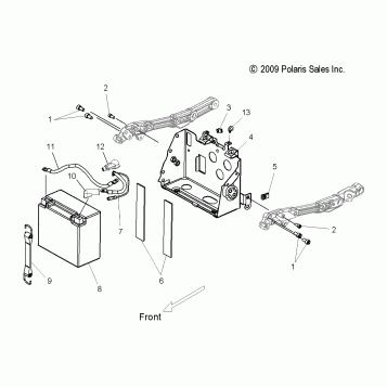 ELECTRICAL, BATTERY - V16DA36 ALL OPTIONS (49VICBATTERYBOX11CC)