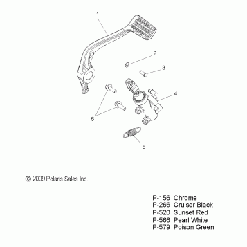 BRAKES, BRAKE PEDAL and REAR MASTER CYLINDER - V10XB36DAP/LKP/XC36DN ALL OPTIONS (49VICBRAKEPEDAL10JP)