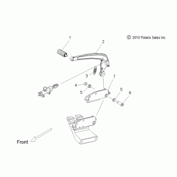 BRAKES, BRAKE PEDAL - V15SW36 ALL OPTIONS (49VICBRAKEPEDAL11CC)