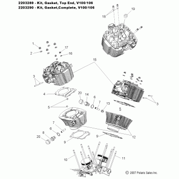 ENGINE, CYLINDER and HEAD - V12SW36/AW36 ALL OPTIONS (49VICCYLINDERHD12VN)