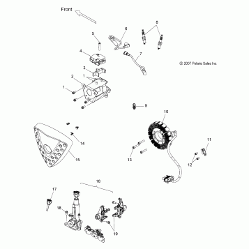 ELECTRICAL, IGNITION SYSTEM - V08SB36/SD36 ALL OPTIONS (49VICELECT08VN)