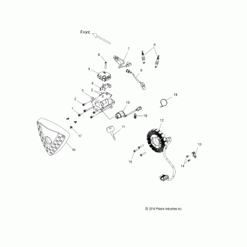 ELECTRICAL, IGNITION SYSTEM - V17CHRAB ALL OPTIONS (49VICELECT15HMR)