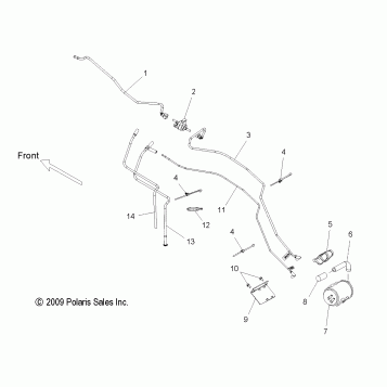 FUEL SYSTEM, EVAP SYSTEM - V10DB36DA/EB36DA ALL OPTIONS (49VICEVAP10CC)