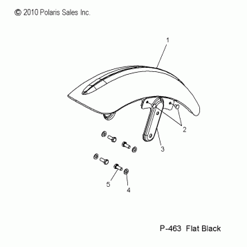 BODY, FENDER, FRONT - V12WB36NA (49VICFENDERFRT12HB)