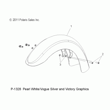 BODY, FENDER, FRONT - V12CB36NP/NPC/NPA (49VICFENDERFRT12KP)