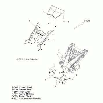BODY, REAR FENDER PANELS - V11SW36/SA36/AW36 ALL OPTIONS (49VICFENDERRR11VN)