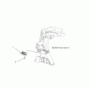 STEERING, FORK LOCK, INTL - V10XB36DAP/LKP/XC36DN ALL OPTIONS (49VICFORKLOCK10VGS)