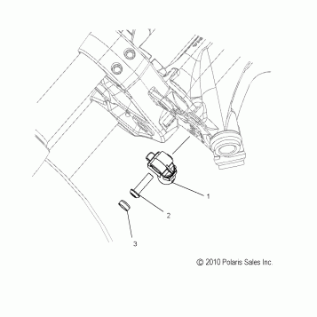 STEERING, FORK LOCK, INTL - V11CA36/CB36 ALL OPTIONS (49VICFORKLOCK11KP)