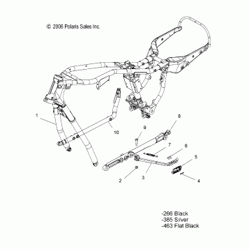 CHASSIS, FRAME, MAIN - V07HB26/HS26 ALL OPTIONS (49VICFRAME07HAM)