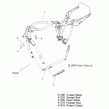 CHASSIS, FRAME - V10XB36DAP/LKP/XC36DN ALL OPTIONS (49VICFRAME10JP)