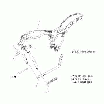 CHASSIS, FRAME - V11GA36/GB36/GC36 ALL OPTIONS (49VICFRAME11VGS)