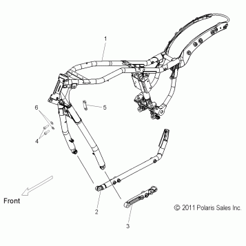 CHASSIS, FRAME - V14MB36 ALL OPTIONS (49VICFRAME13S)