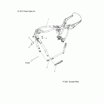 CHASSIS, FRAME - V14XB36NS/NSA/NSC/ES (49VICFRAME14JP)