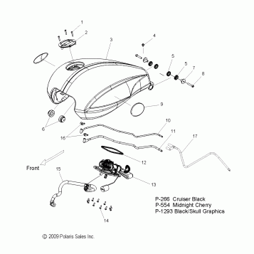 FUEL SYSTEM, FUEL TANK - V10DB36DA/EB36DA ALL OPTIONS (49VICFUEL10CC)