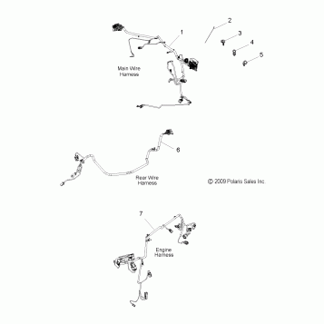 ELECTRICAL, WIRE HARNESSES - V10HB36DD/HS36DC/BB26DA ALL OPTIONS (49VICHARNESS10HMR)