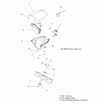 ELECTRICAL, HEADLIGHT - V10HB36DD/HS36DC ALL OPTIONS (49VICHEADLIGHT10HMR)
