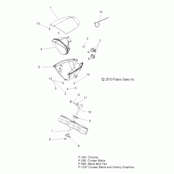 ELECTRICAL, HEADLIGHT - V11GA36/GB36/GC36 ALL OPTIONS (49VICHEADLIGHT11VGS)