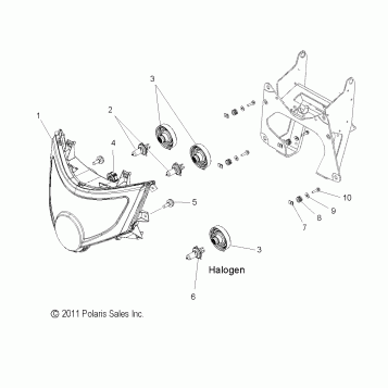 ELECTRICAL, HEADLIGHT - V15SW36 ALL OPTIONS (49VICHEADLIGHT12VN)