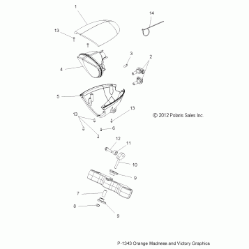 ELECTRICAL, HEADLIGHT - V13XB36 ALL OPTIONS (49VICHEADLIGHT13JP)