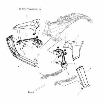 CHASSIS, HIGHWAY BAR - V10DB36DA/EB36DA ALL OPTIONS (49VICHWYBAR10CC)